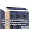 Salsbury Industries 4 Tier Designer Locker, 54"Wx76"Hx24"D, 12 Door, Blue 18-24364BLU - alternate 7
